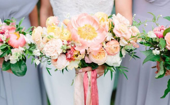 دسته گل عروس خاص و زیبا