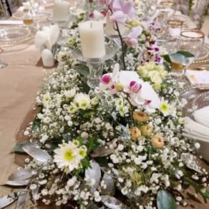 گل آرایی باغ تالار عروسی ملک آباد