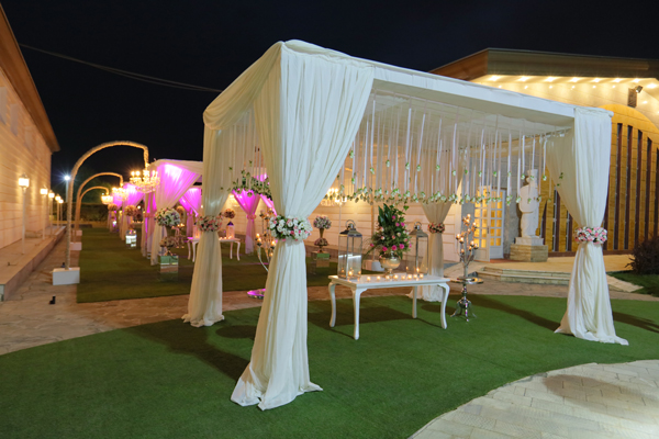 باغ تالار عروسی در ملک آباد
