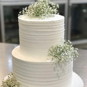 کیک عروسی باغ تالار شمس العماره کرج