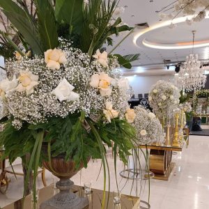طراحی گل آرایی باغ عروسی فردیس
